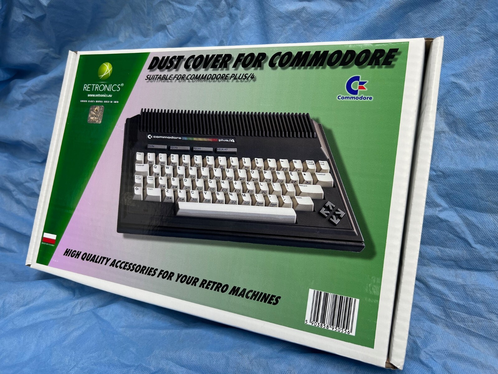 Commodore Plus/4 - Transparent High Quality Dust Cover