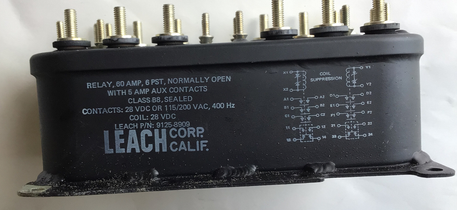 Leach Relay 9125-8909