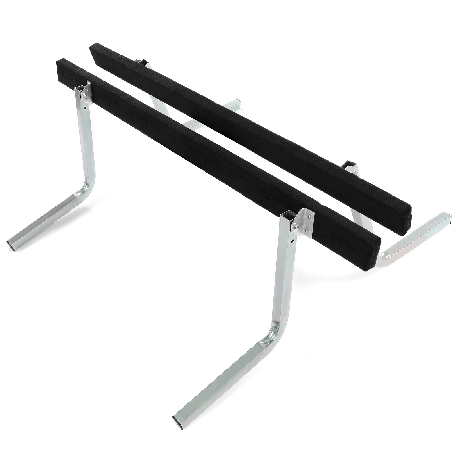 Boat Trailer Bunk Board Guide-On 5' Feet Rail Makes Loading Boat w/Brackets Kit