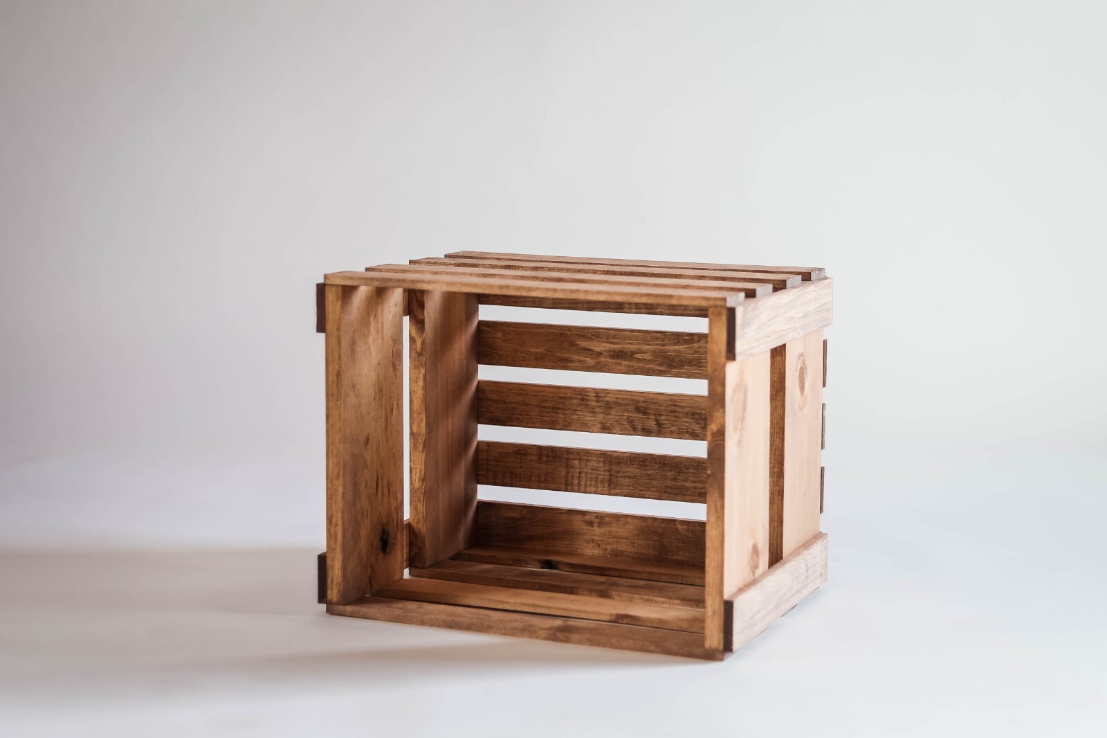 Darla's Studio 66 Vinyl Record Holder Wooden Crate