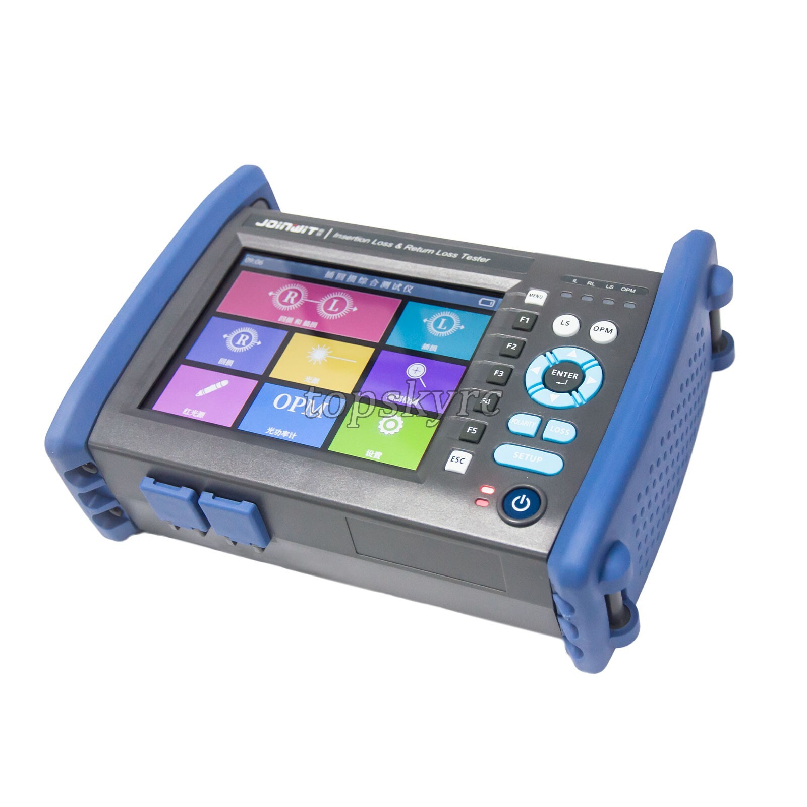 JW3503 Insertion/Return Loss Integrated Tester Support Multi-wavelength 5.6"