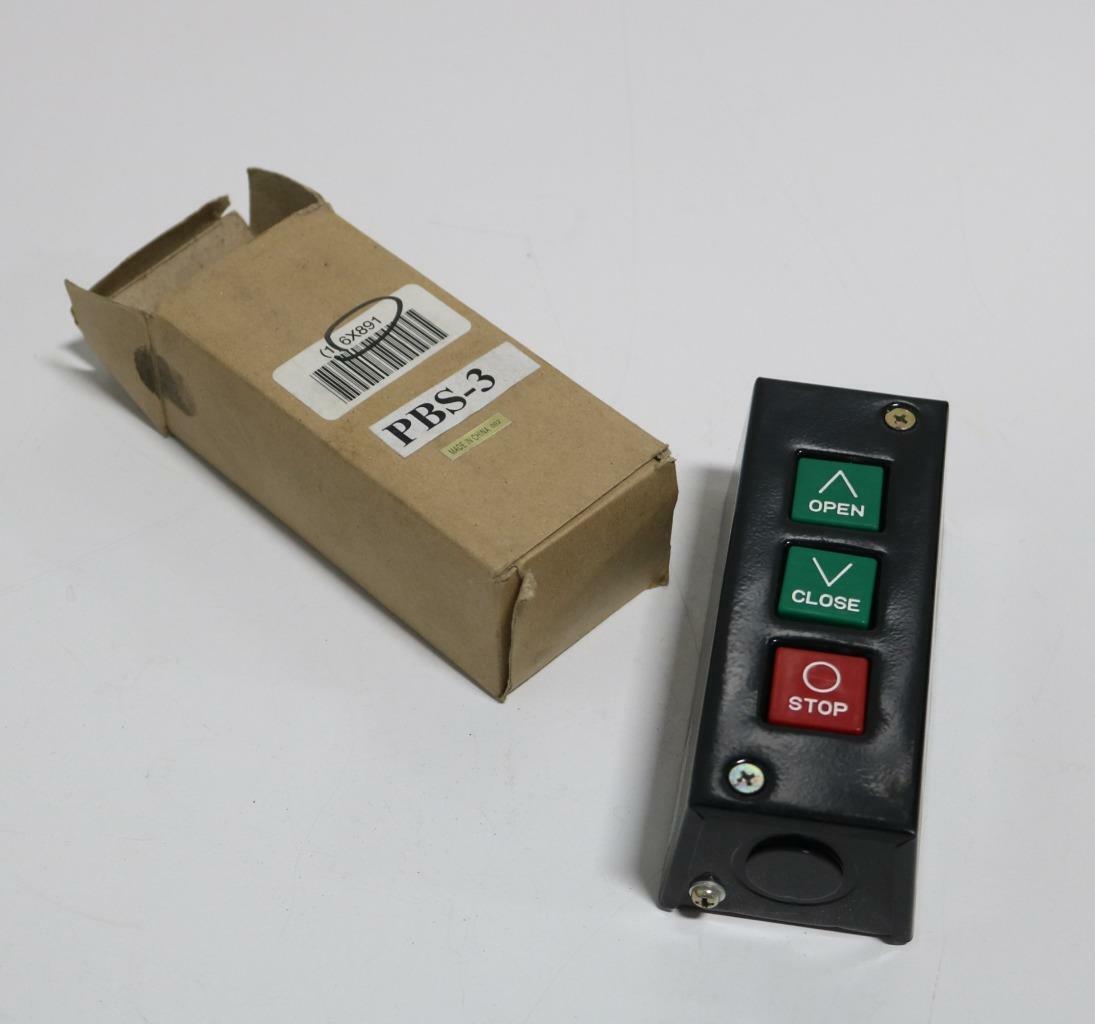 Telectron/Grainger PBS-3, (6X891) 3 Button Control Station