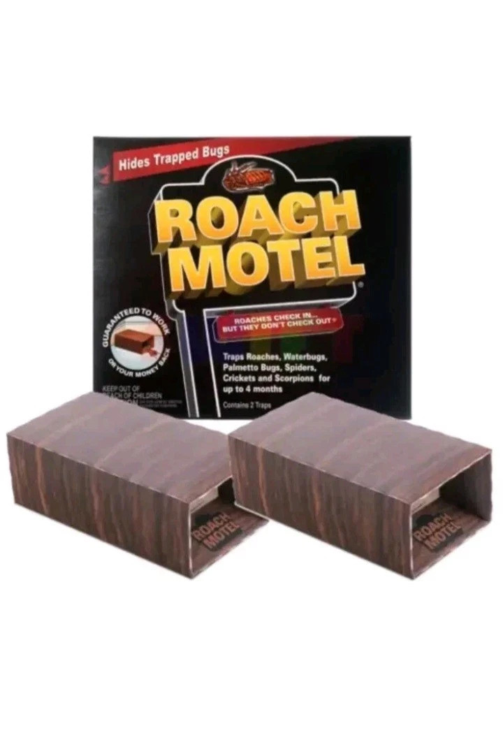 (Pack with 12) Black Flag **** Roach Motel Insect Trap