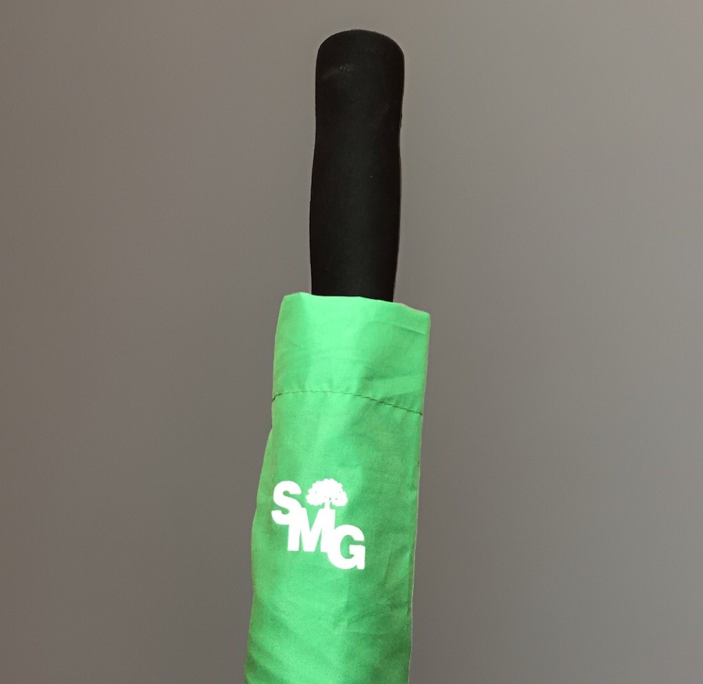 New Korea SMG Seoul Medical Group Green Umbrella Stars Tree “Think Of You First”