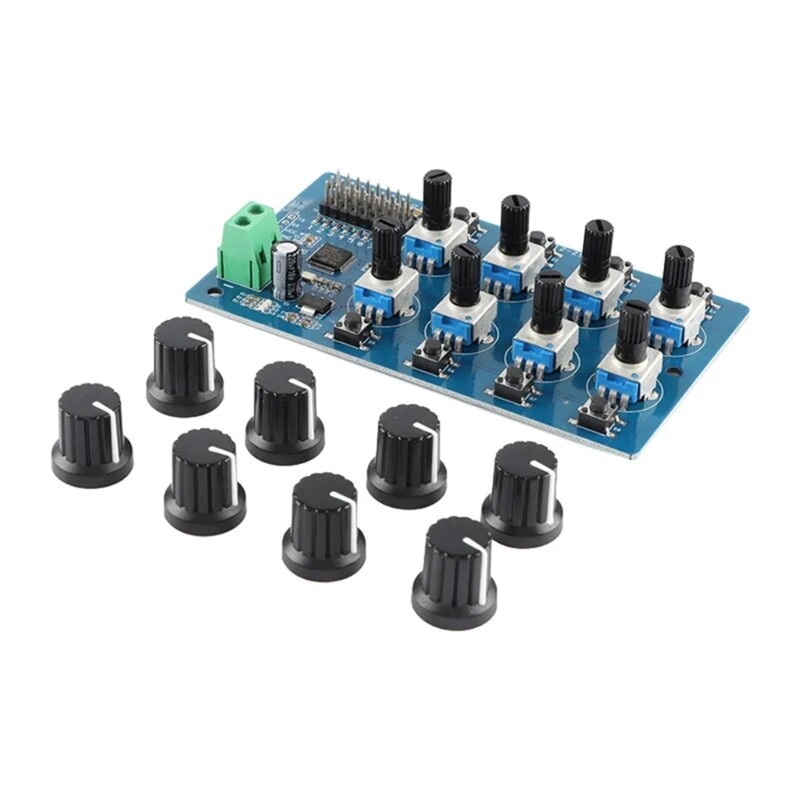 MultiFunction 8Way Servo Control Board for Robotics Engineering Projects