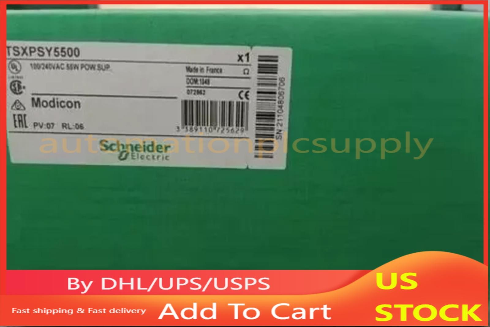 TSXPSY5500 tsxpsy5500 PLC Power Supply Module US Free TAX
