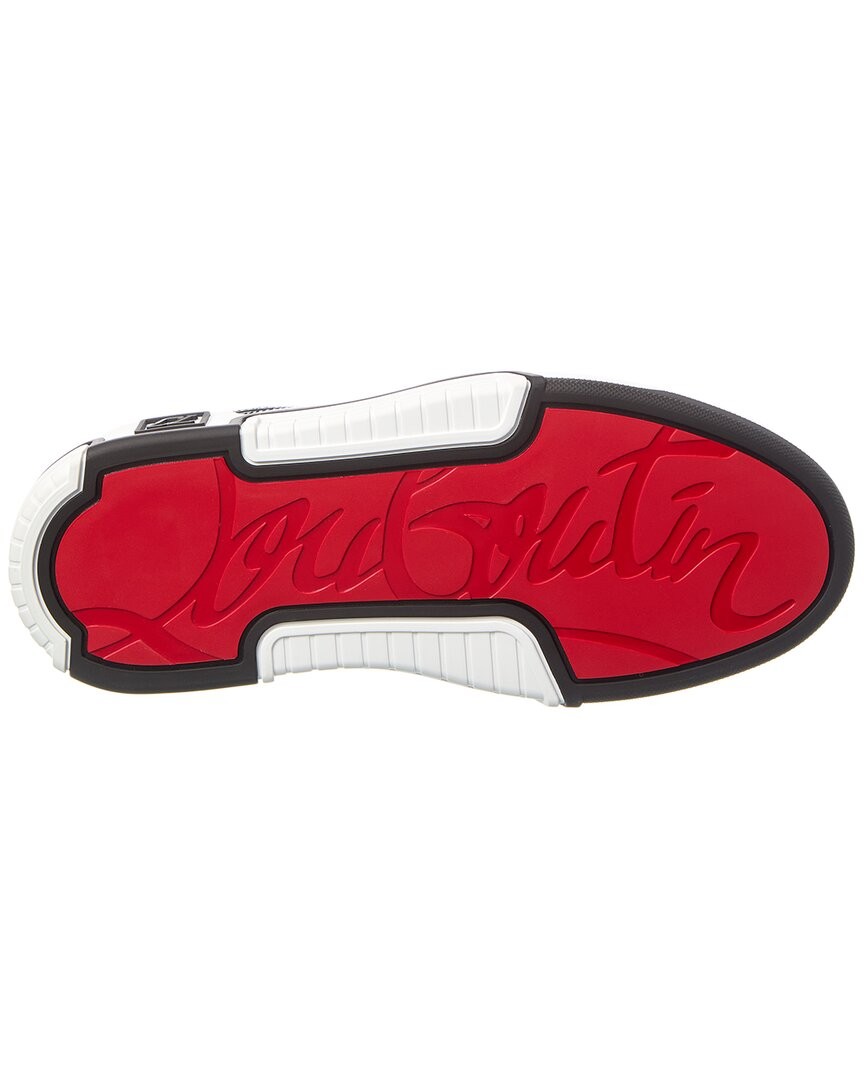 Christian Louboutin Astroflash Leather Sneaker Men's Black 41