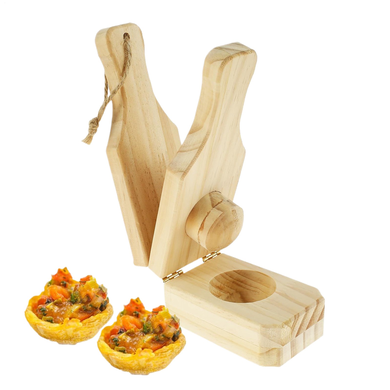 Tostones Plantain Press Wooden Tostonera Para Platanos Fried Banana Masher New