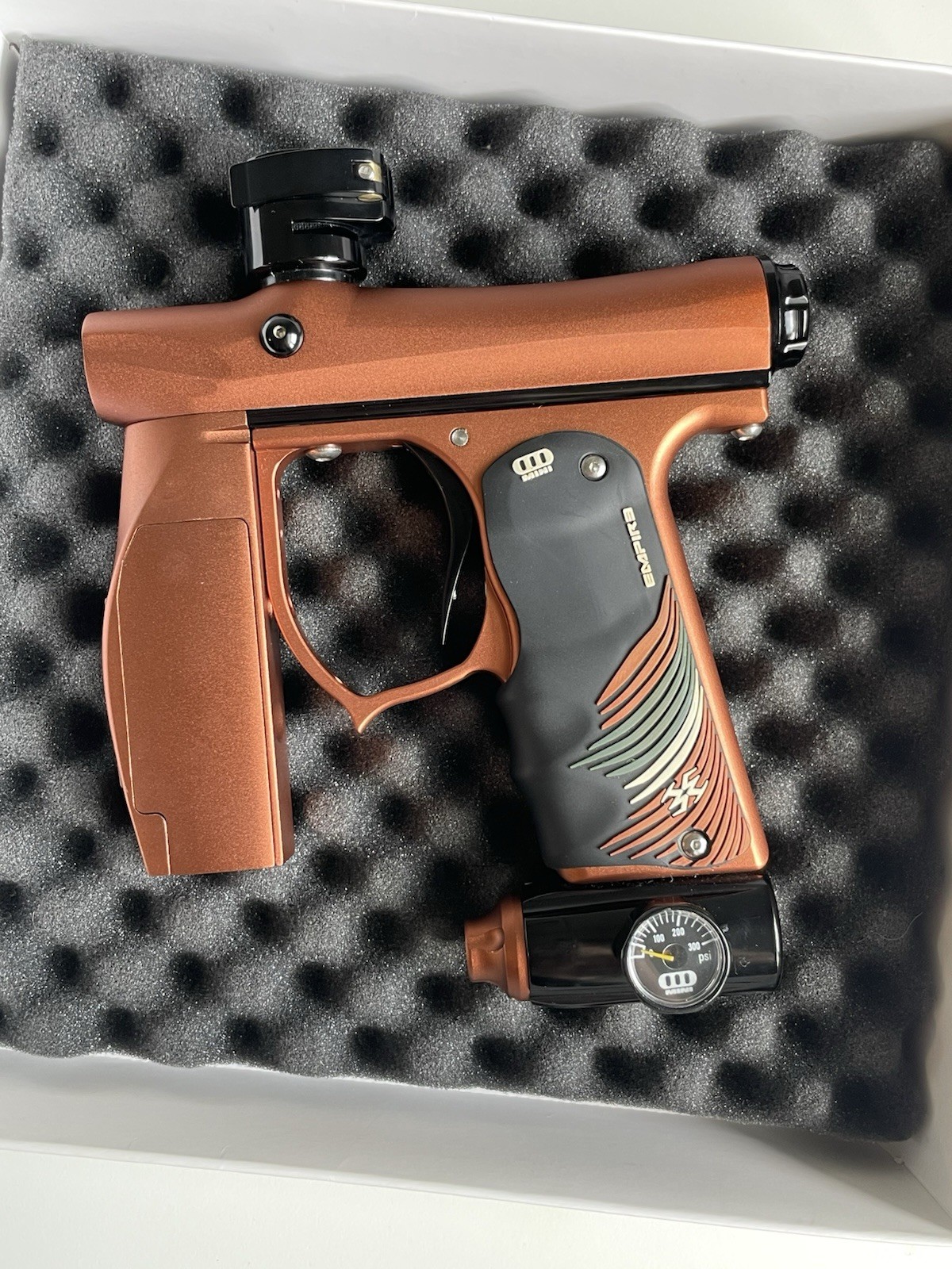 EMPIRE INVERT MINI Paintball Marker Matte Copper - Upgraded APE Board!
