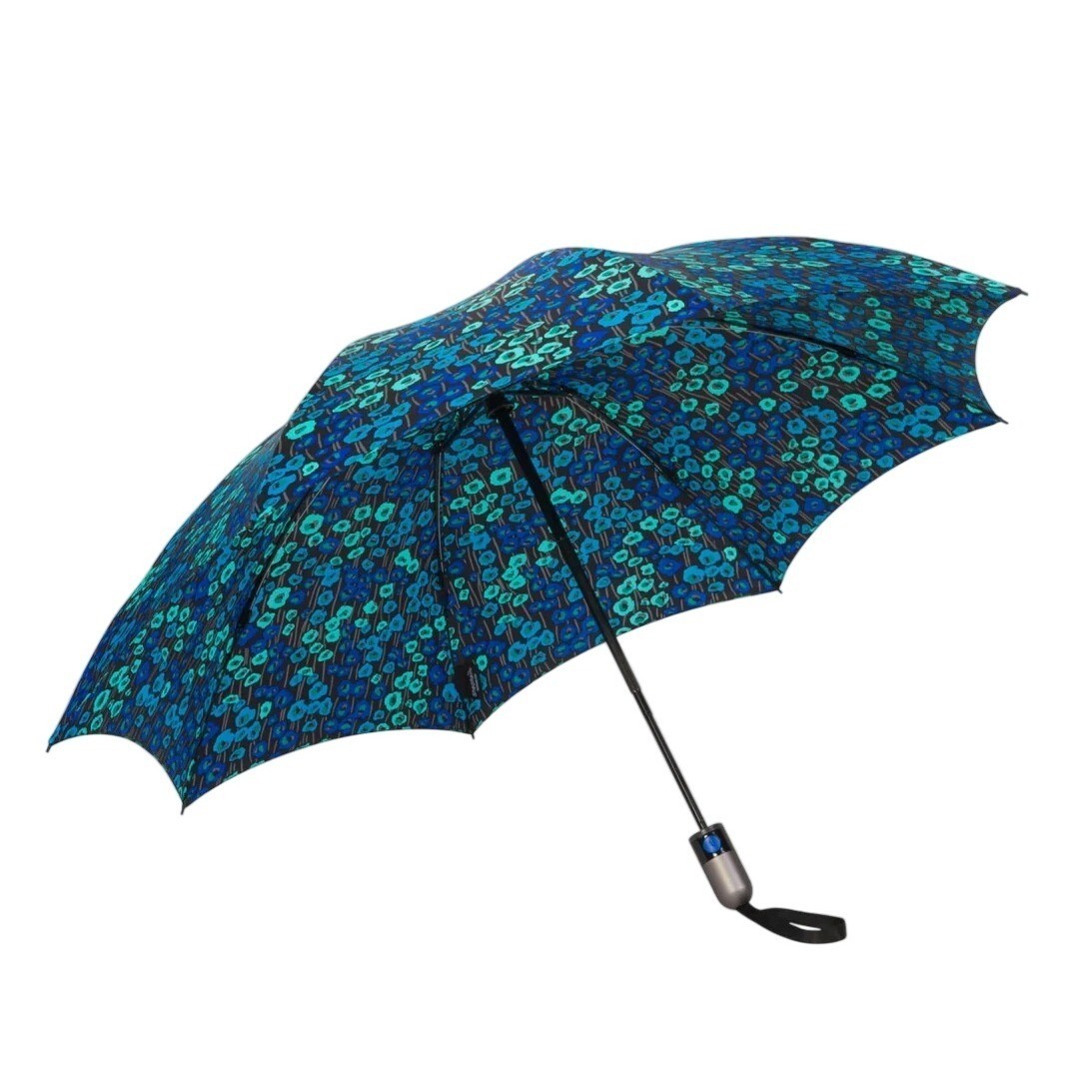 NWT ShedRain UnbelievaBrella Monet Reverse Closing Umbrella Automatic Open Close