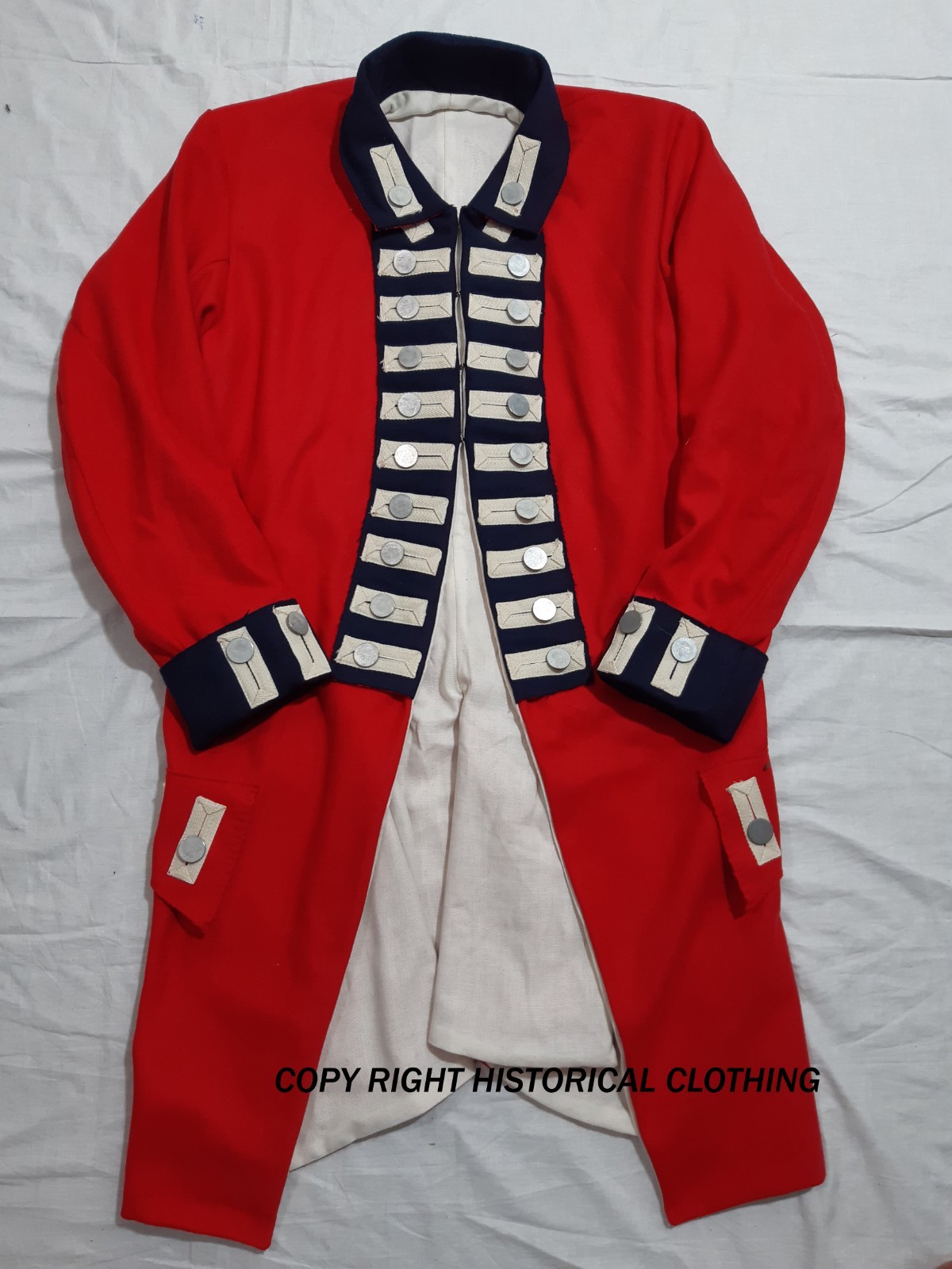 British Sergeants Regimental Coat Revolutionary War