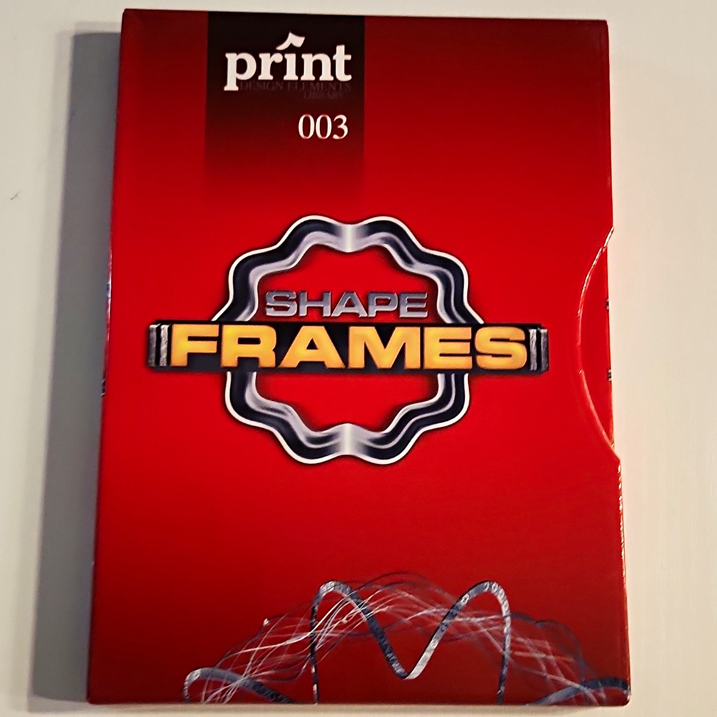 Digital Juice Print PDE Library 003 Shape Frames Disc 1 Multimedia Tools DVD