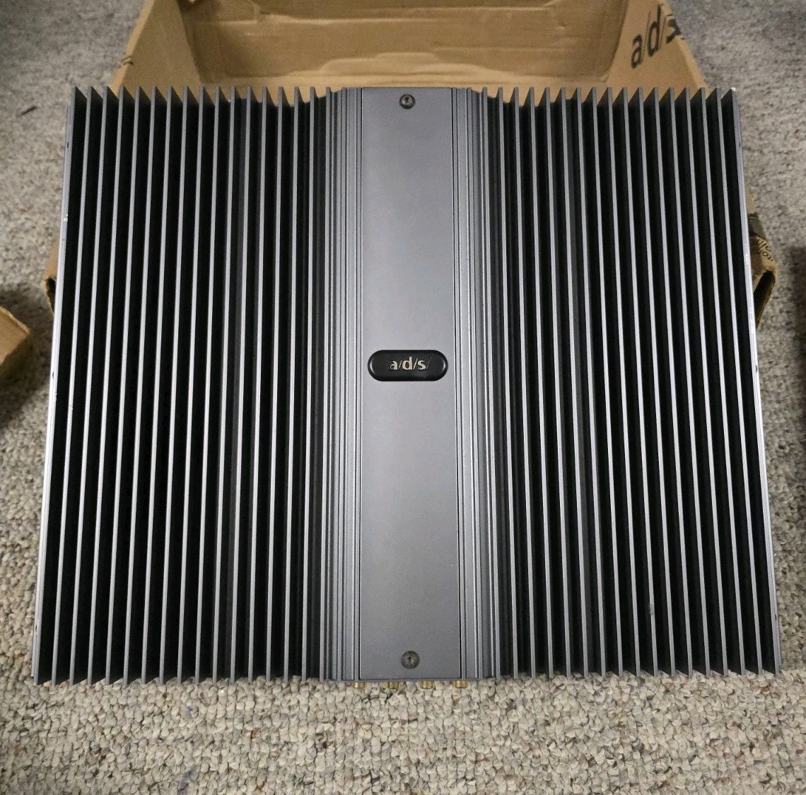 A/D/S, ads, aDs, 860 mx powerplate 8ch amp, amplifier, rare old school car audio