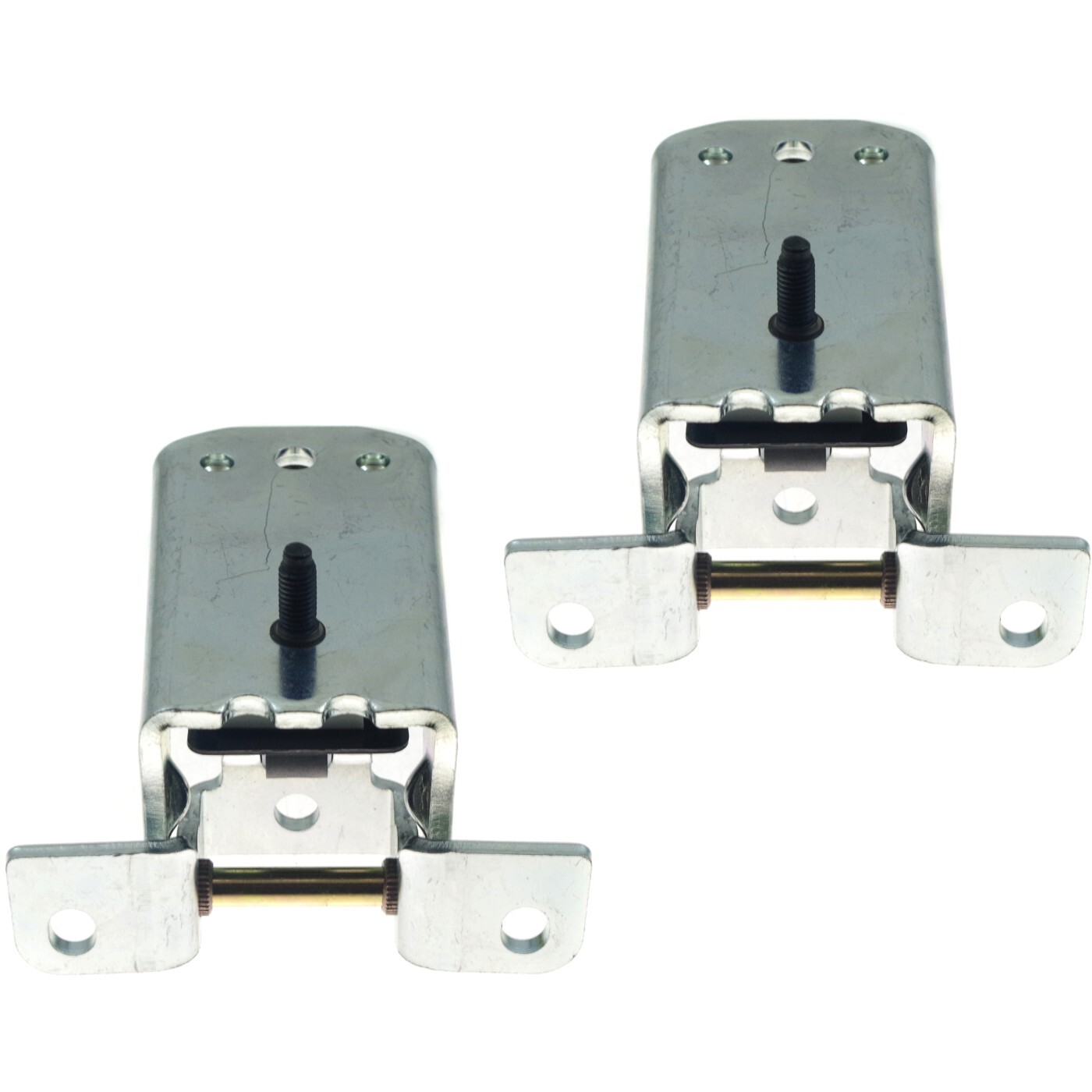 New Set of 2 Door Hinges Front Driver & Passenger Side Lower E150 Van E250 Pair