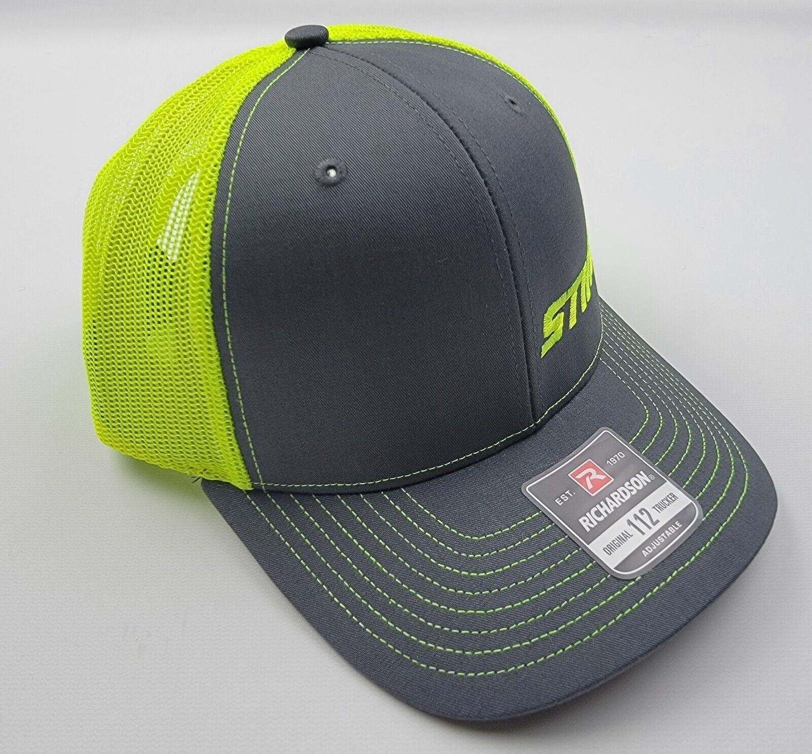 Richardson 112 Stihl Mesh Snapback Embroidered Hat Cap