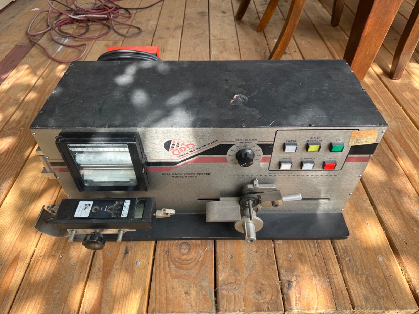 GPD PBFT856VS Peel Back Force Tester