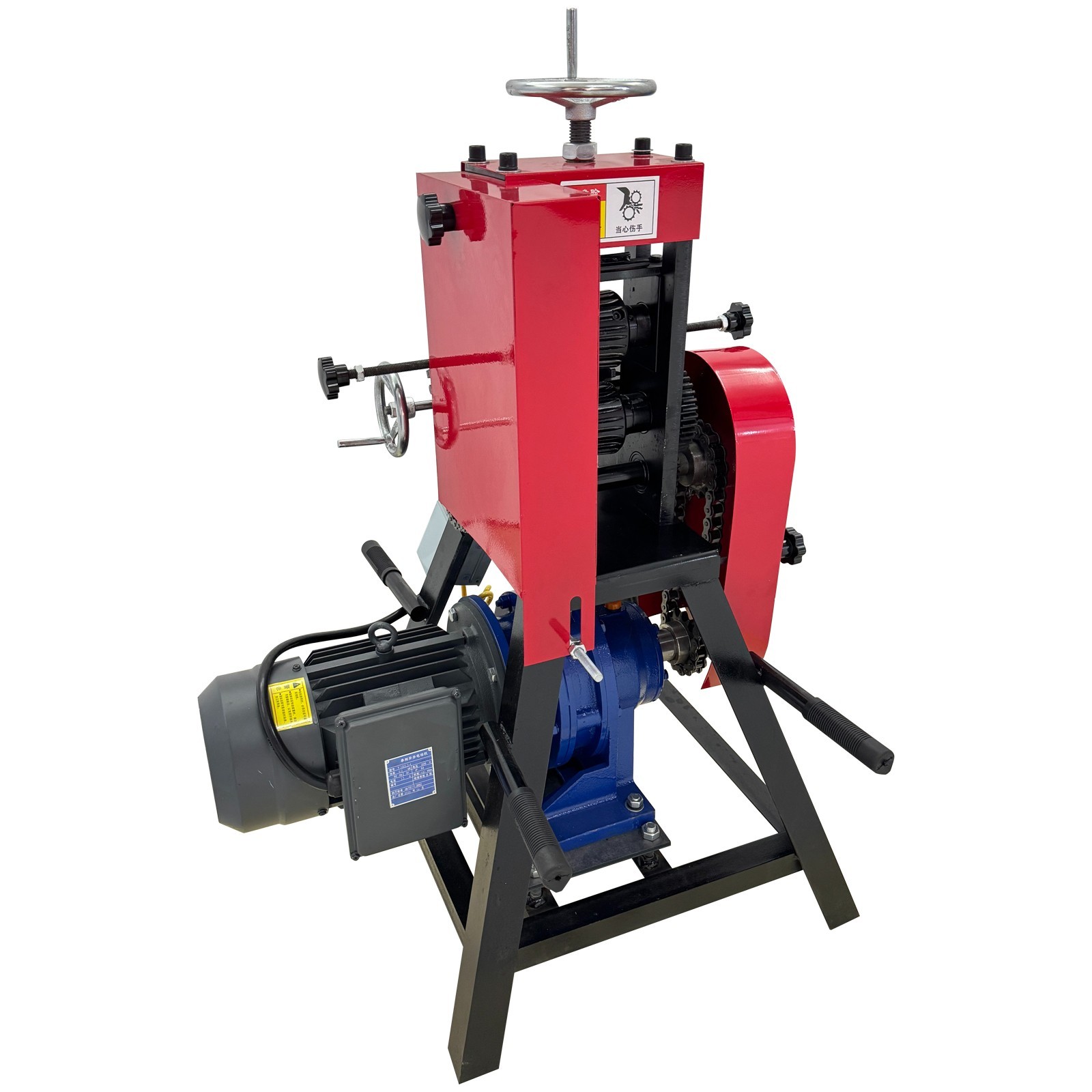 220V 1PH Old Type Wire Stripping Machine Scrap Cable Copper Wire Stripper 4KW