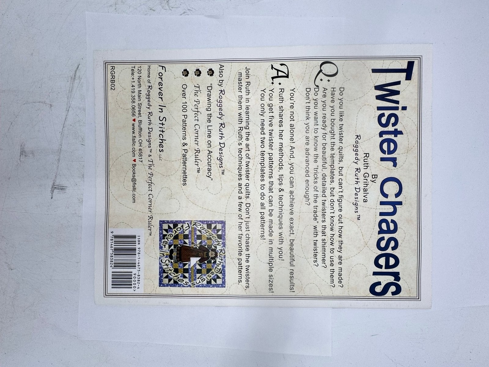 Twister Chasers Quilt Pattern by Raggedy Ruth Designs