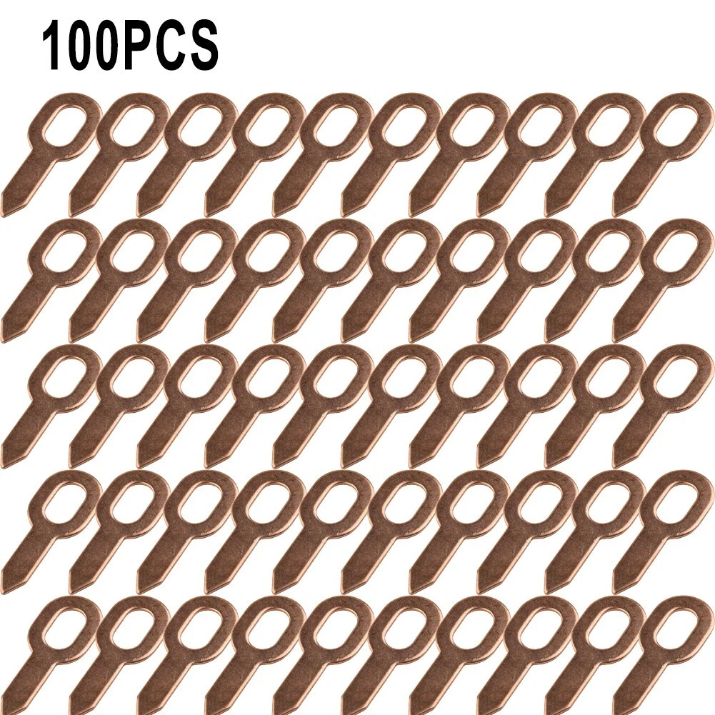 100x Dent Puller Ring For Spot Welding Welder Car Body Panel Pulling Washer Tool