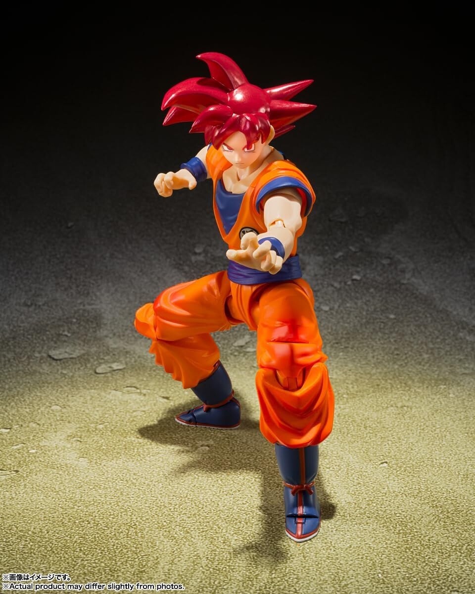 TAMASHII NATIONS - Dragon Ball Super - Super Saiyan God Son Goku -Saiyan God