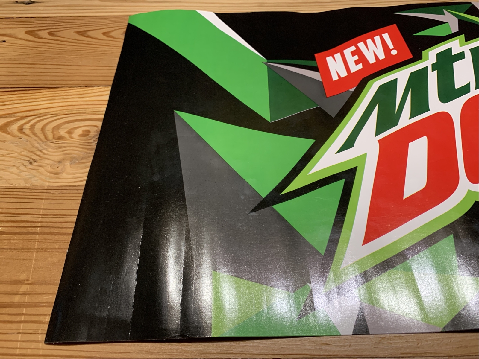 Moutain Dew Zero Sugar Print Advertisement Poster