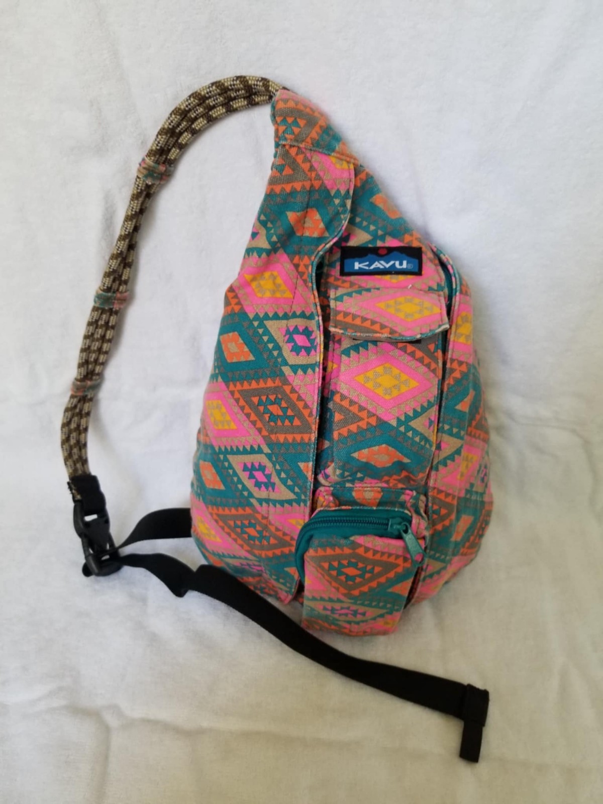 KAVU Aztec mini rope sling bag
