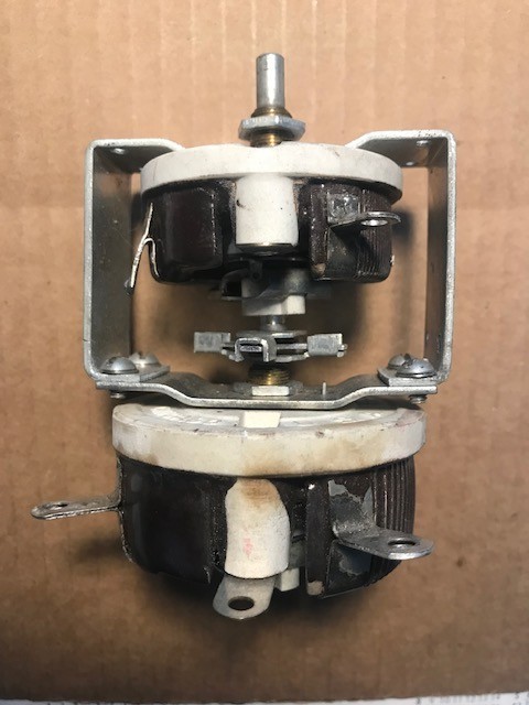 VINTAGE OHMITE MFG CO MODEL G WIRE WOUND ADJUSTABLE REOSTAT RESISTOR