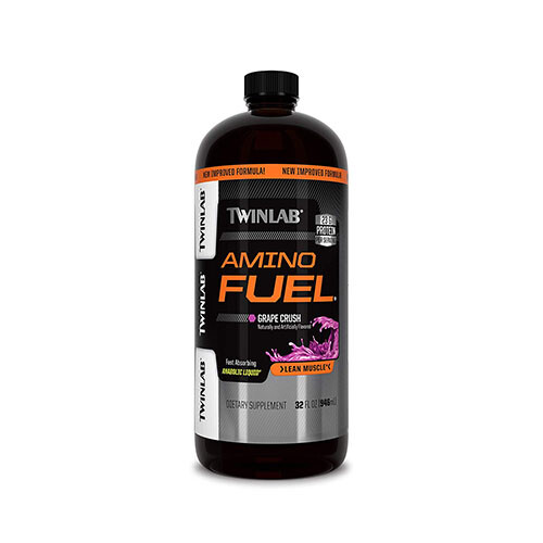 Twinlab AMINO FUEL 32 fl oz Liquid Aminos 23g Protein BUILD MUSCLE - BOTH FLAVOR