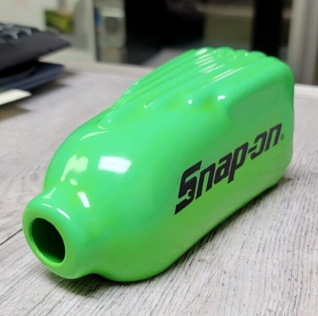 New Snap-On MG725 Boot Protective Vinyl Air Impact Wrenches Gun Green Chameleon
