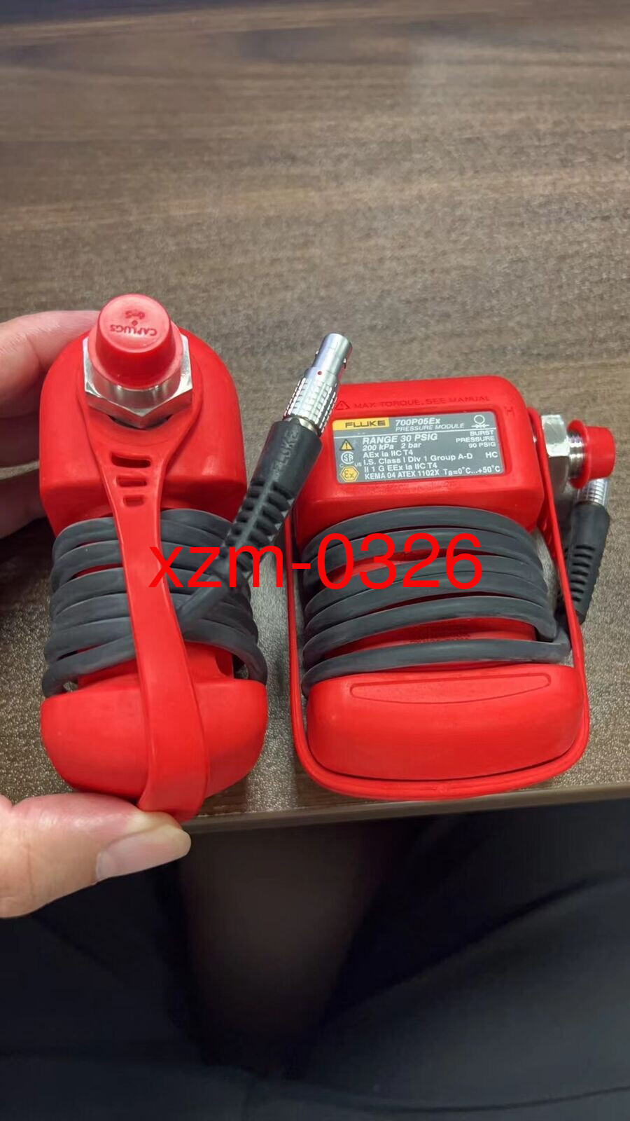 Used Fluke 700P05Ex Explosion proof module Gauge Pressure Module (Range 30PSIG)