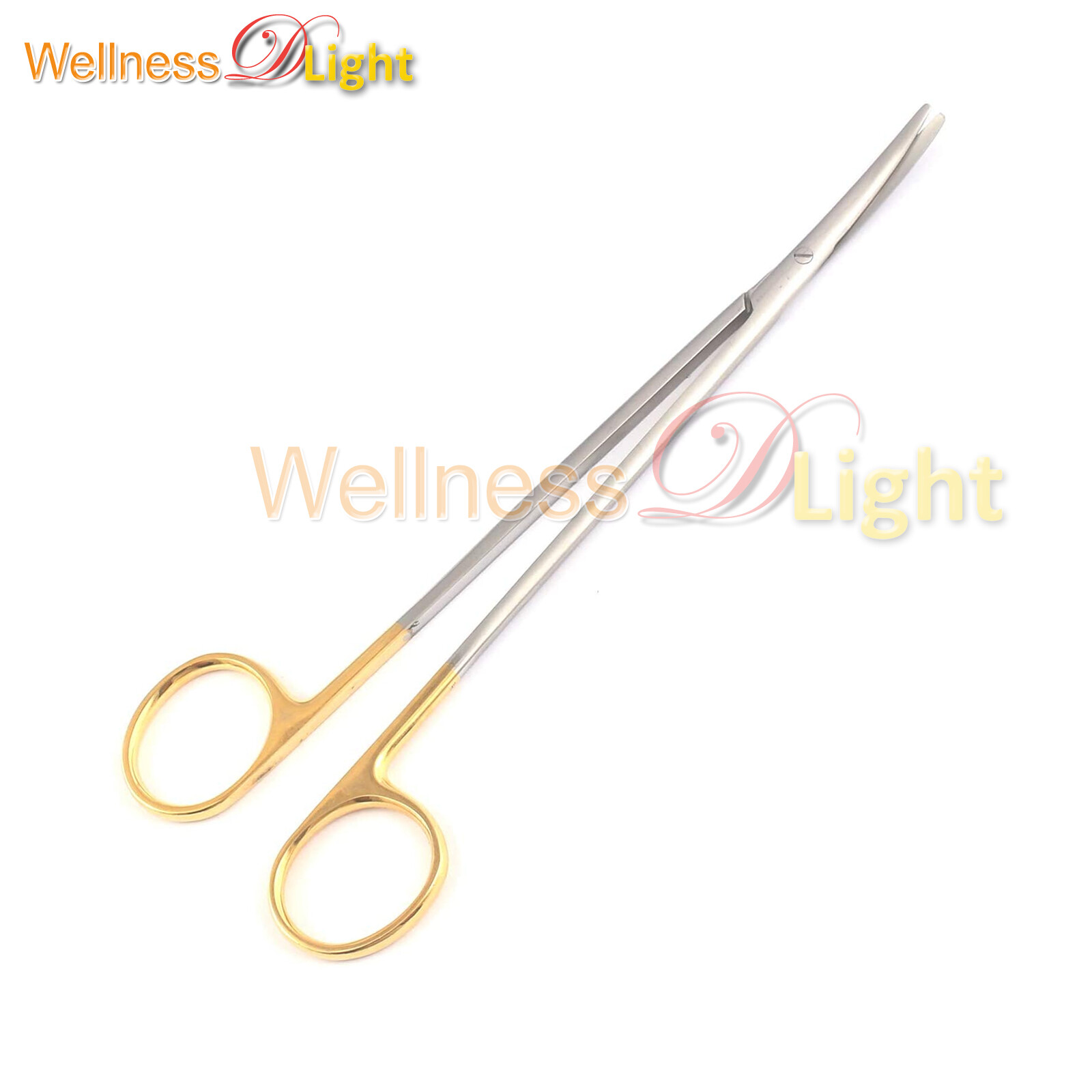 Supercut Metzenbaum Scissors 7" Curved Gold Handle Stainless Steel Surgical Inst