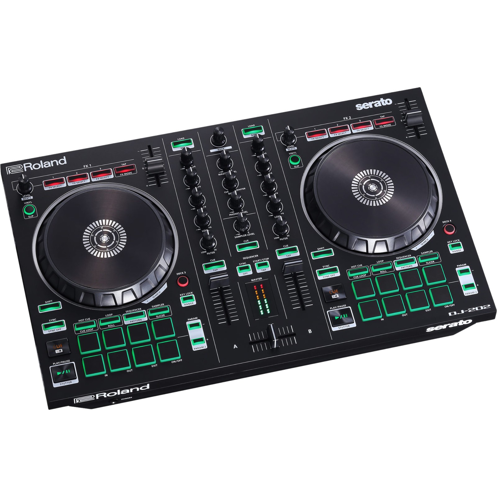 Roland DJ-202 2-Channel Serato DJ Controller