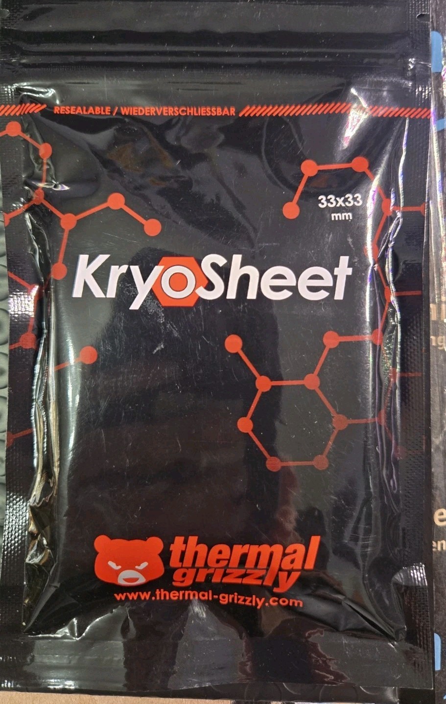 Kryosheet Thermal Grizzly 33x33 Mm