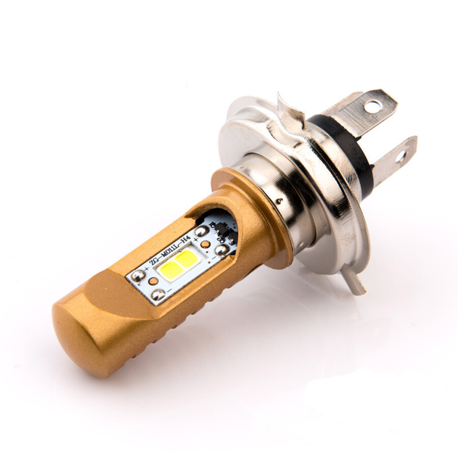 LED High Low Beam Front Light Bulb Bright Headlight Fog DRL Light For Motorcycle