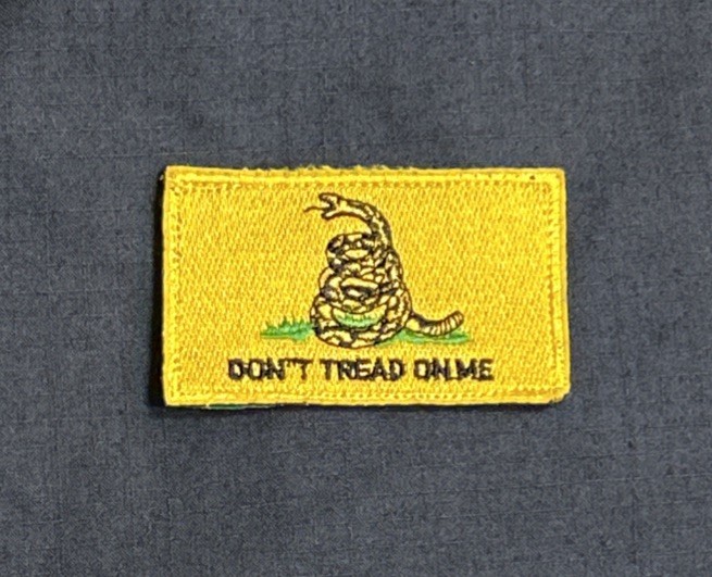 USGI Don’t Tread on Me Patch w/ Hook Full-Color 2X3