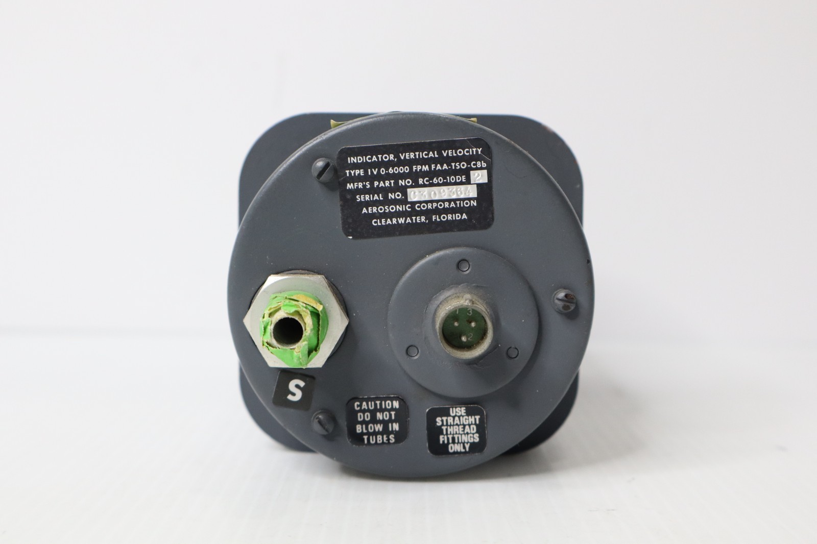 Aerosonic RC-60-10DE2 Vertical Velocity Indicator