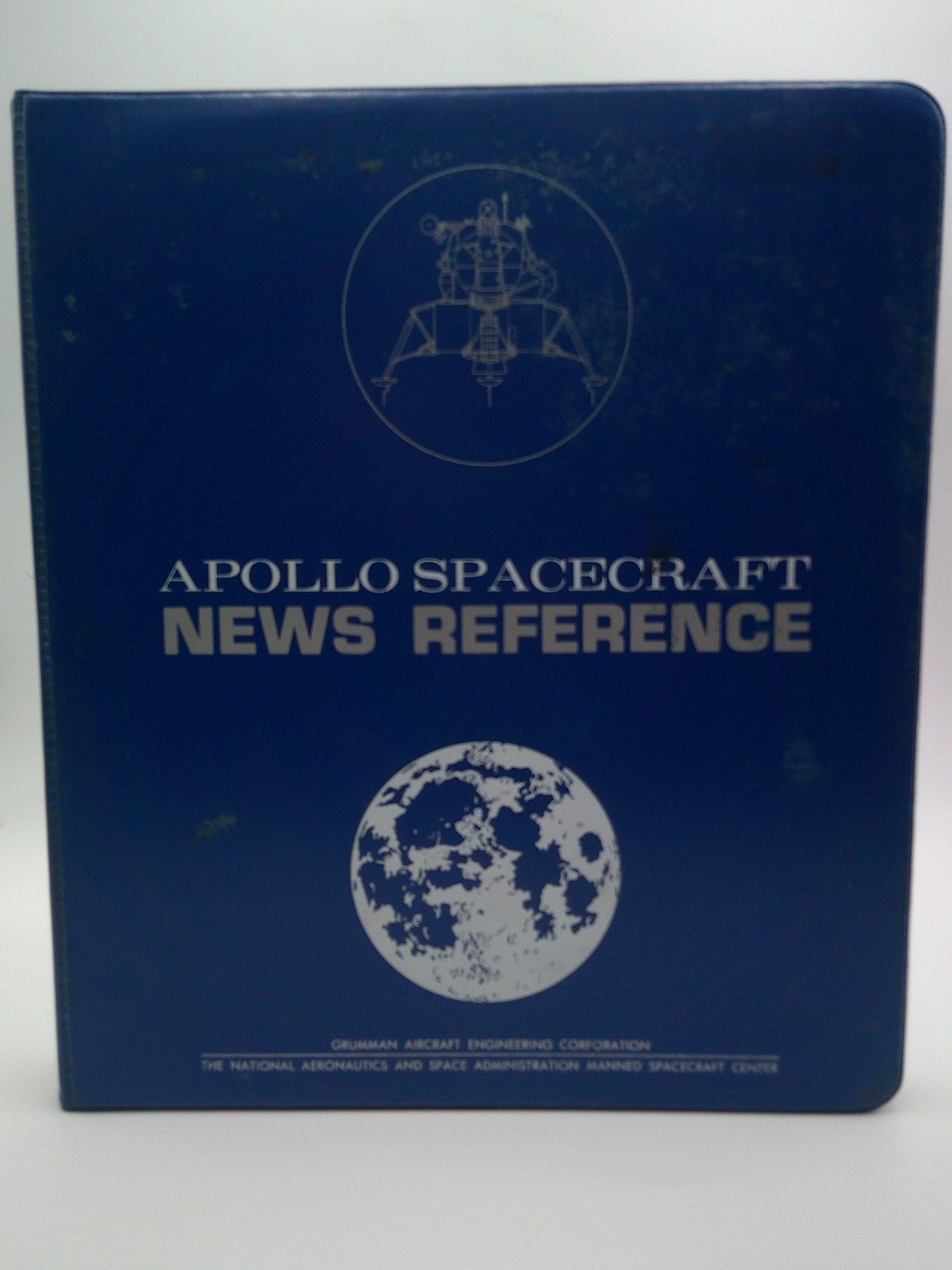 Nasa Apollo Spacecraft News Reference Lunar module Binder