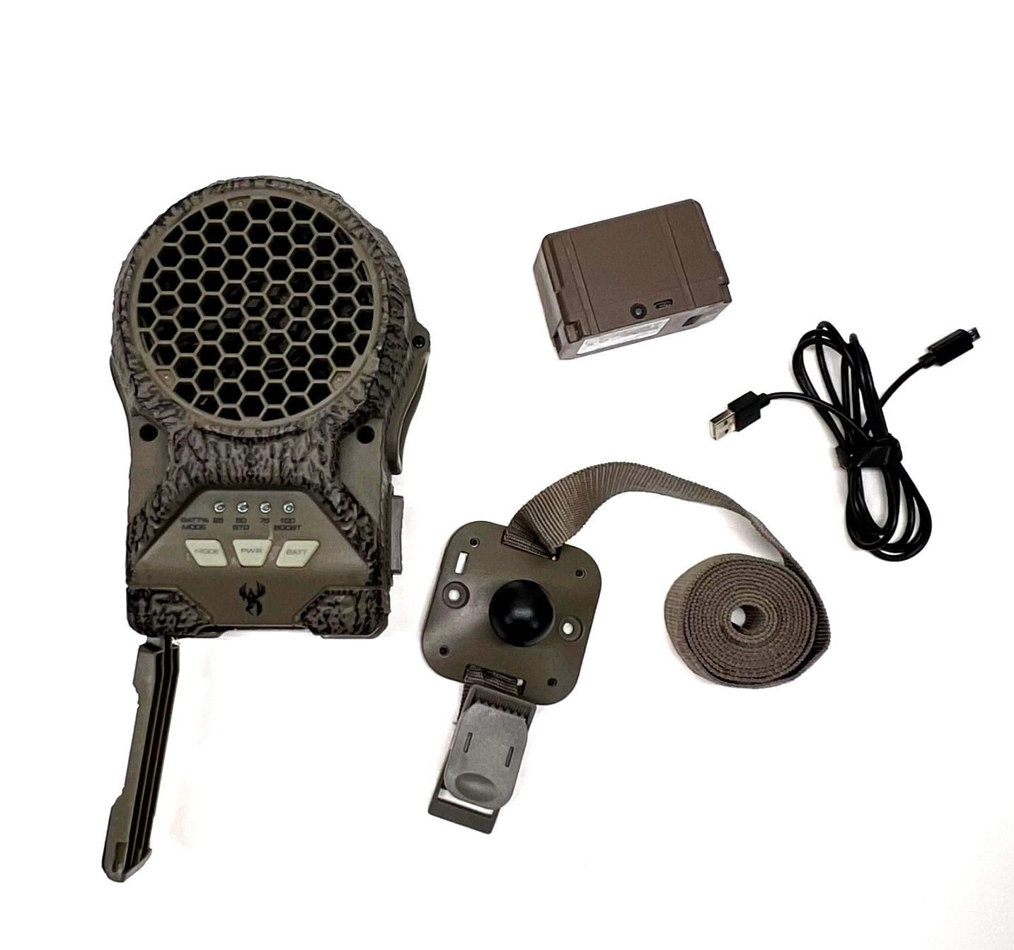 Wildgame Innovations ZeroTrace PureION Field Generator w/ Battery, Cable, Strap