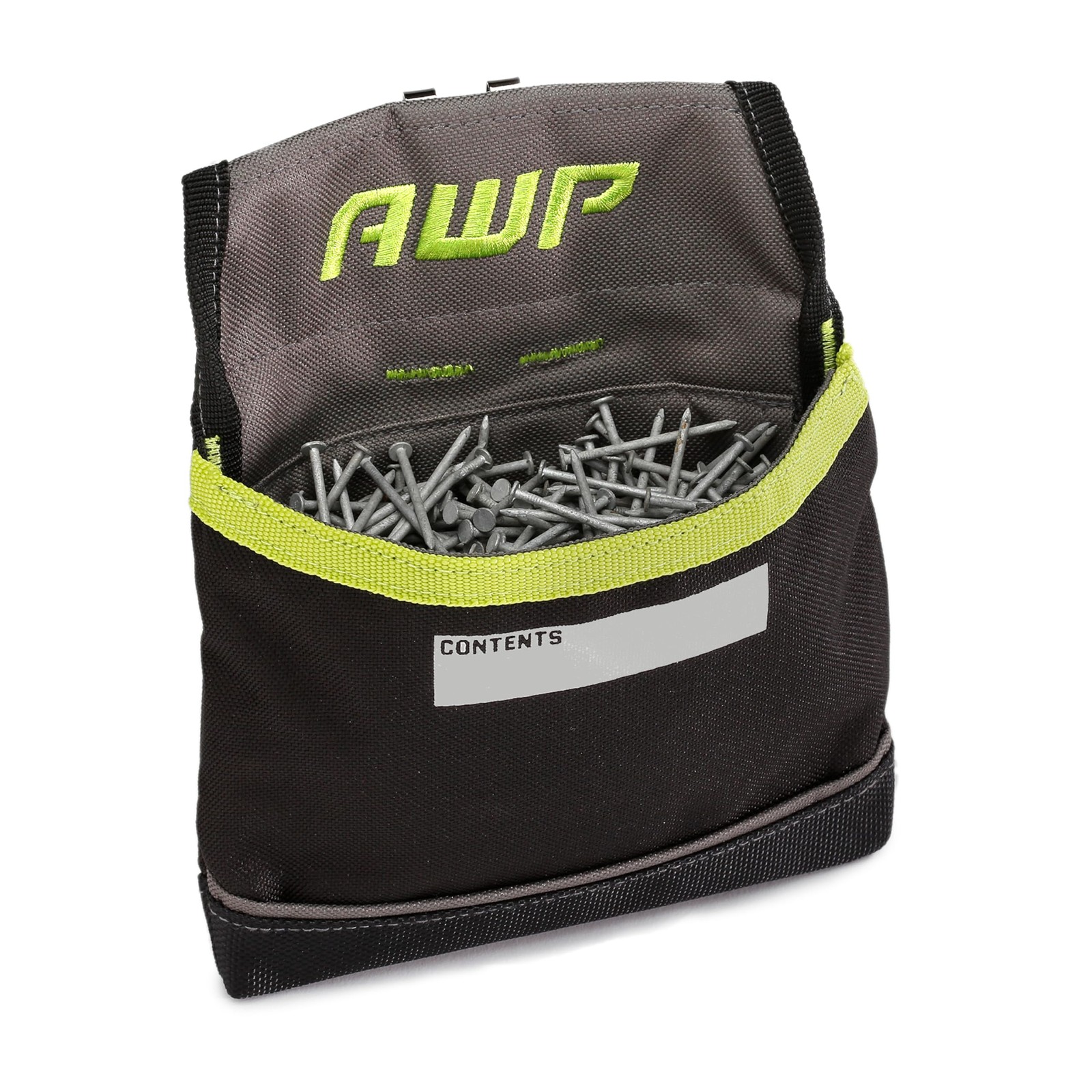AWP TrapJaw Clipon Fastener Tool Pouch, Small Utility Bag with SpringLoaded C...