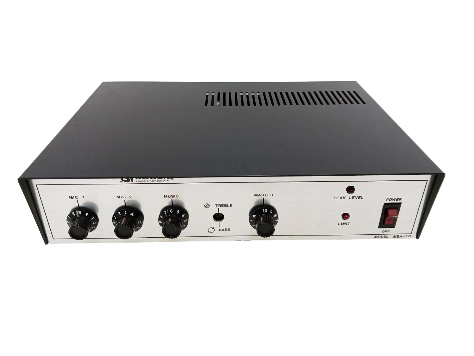 Bogen MBA-30 30-watt Compact PA Amplifier - WORKS