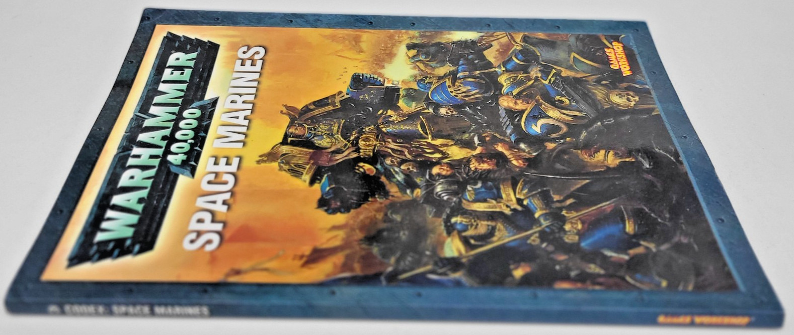 Space Marines Codex. Warhammer 40k 3rd Edition Soft Back. EX