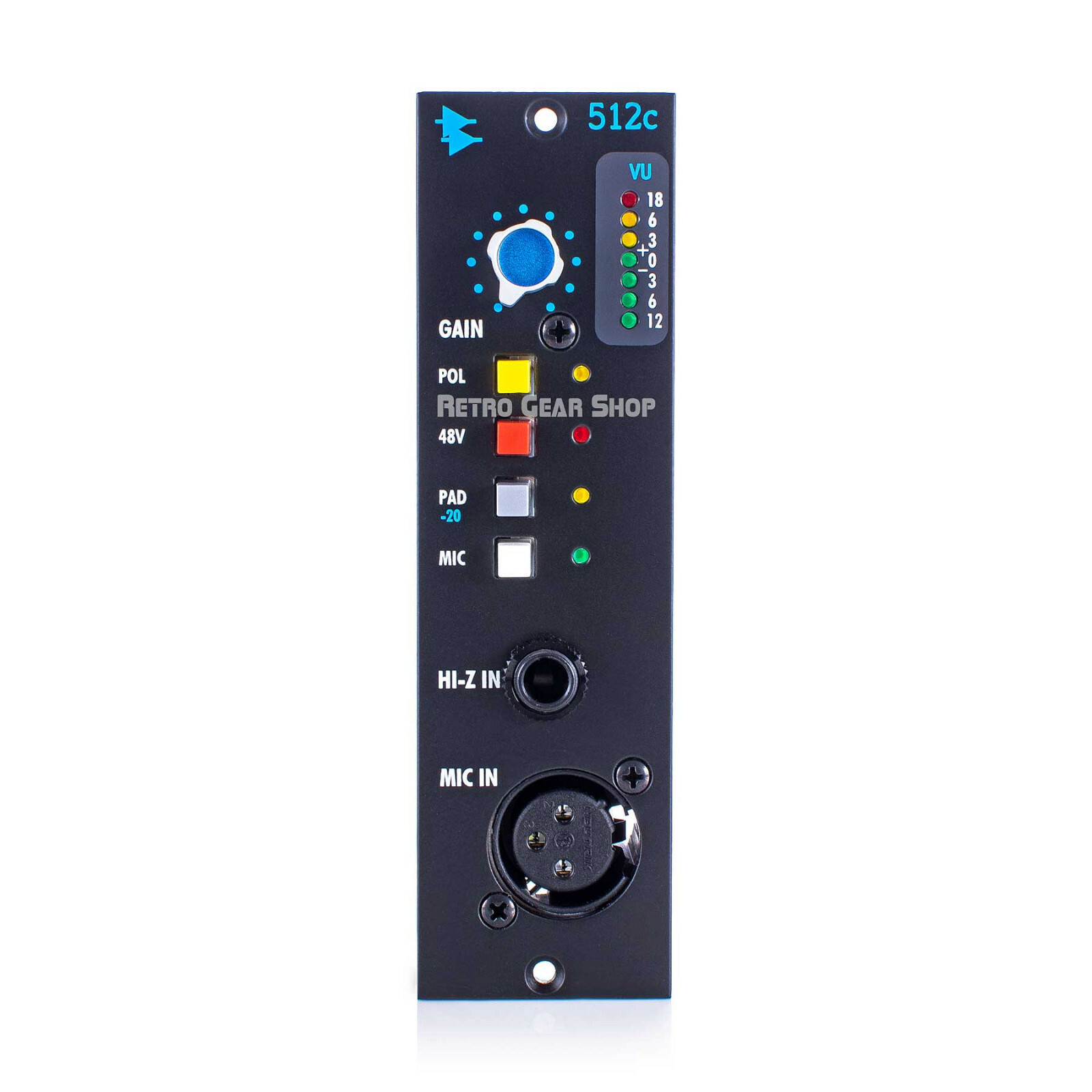 API 512c 500 Series Microphone Line Preamp