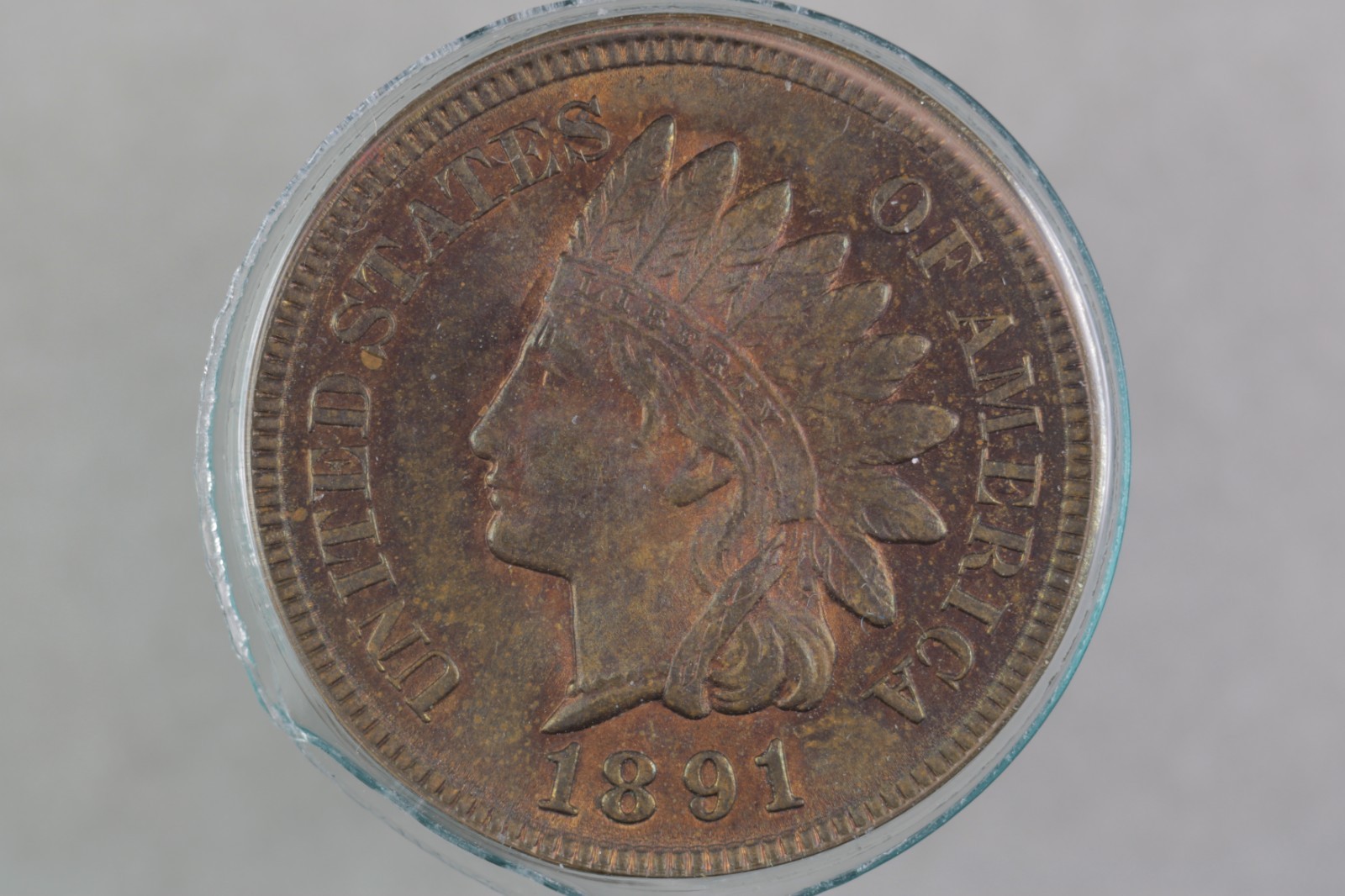 1891 Indian Cent Ch BU BN has some red. Offering combined shipping.