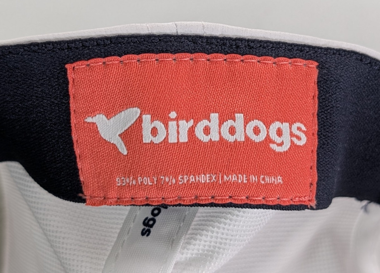 Birddogs Cap Hat Strapback White Adjustable Golf Breathable