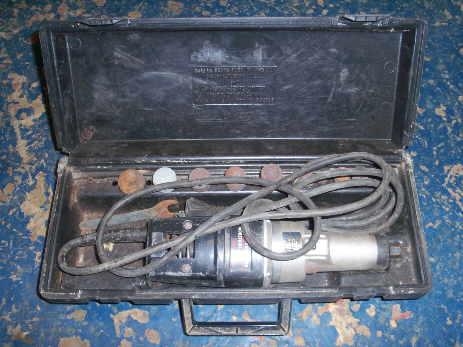 Craftsman Industrial Rotary Grinder W/ Heavy Duty Tool & Bits