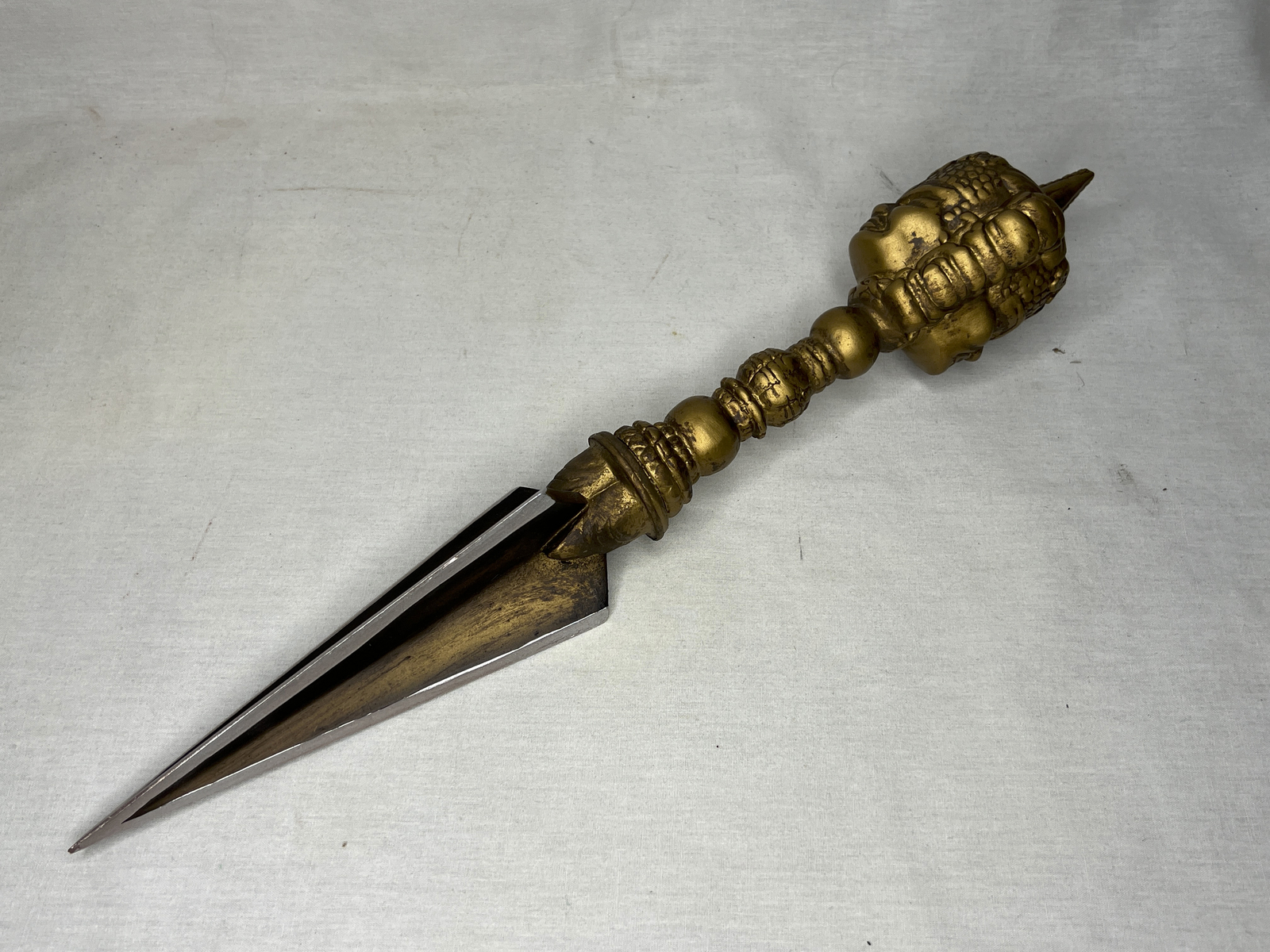 The Shadow, Phurba Dagger, Solid Resin, Display Plaque, Real Prop Replica