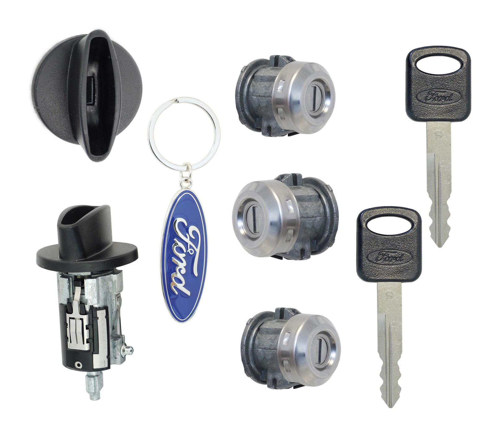 1999 Ford F250, F350 SuperDuty - Ignition, 2 door locks & Tailgate Lock w 2 Keys