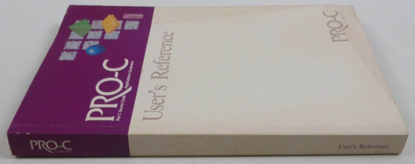 Pro-C Limited Version 2.0 Manual Set - Tutorial & User's Reference - 1992