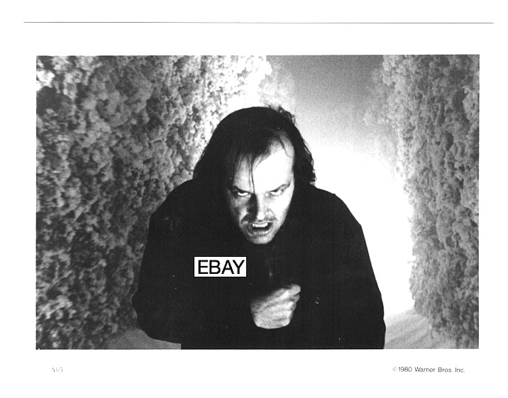 SALE: THE SHINING 1980 HORROR MOVIE PHOTO JACK NICHOLSON STEPHEN KING S KUBRICK