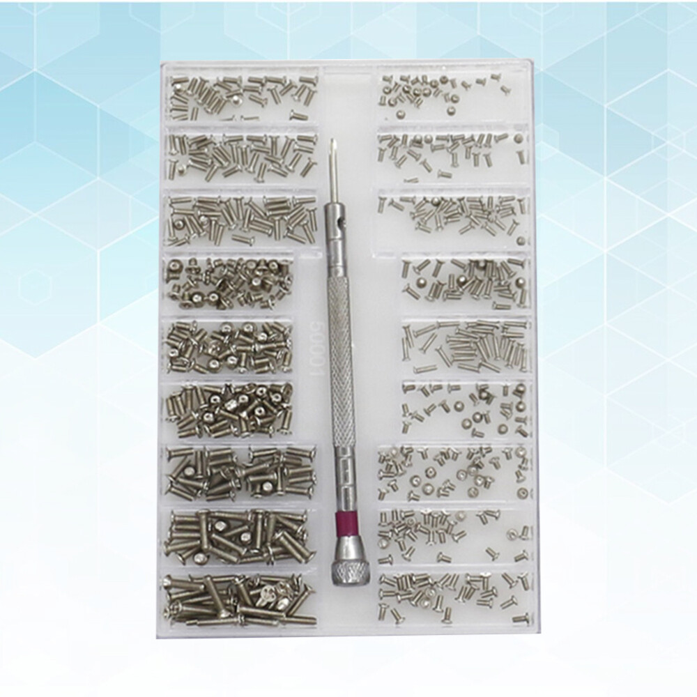 Watch Repair Tool Small Screw Fasteners Metric Laptop Screws Tiny Screws Kit